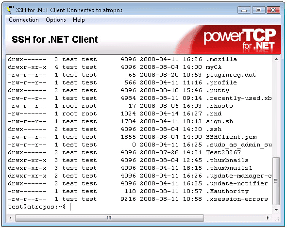 PowerTCP SSH and SFTP for .NET （英語版） 商品画像