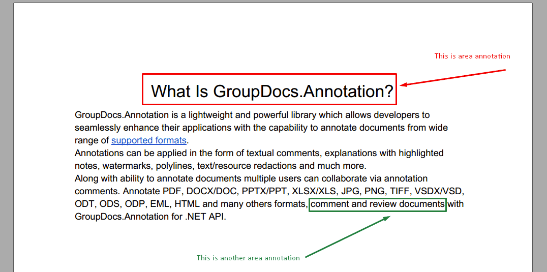 GroupDocs.Annotation 商品画像