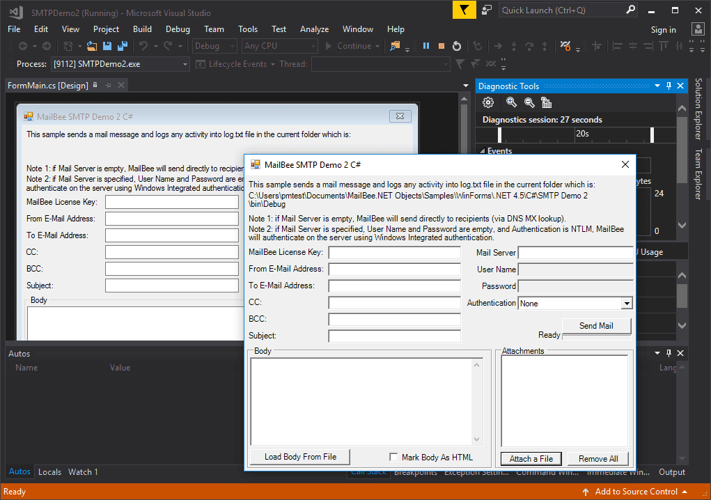 MailBee.NET SMTP （英語版） 商品画像