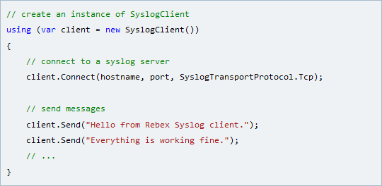Rebex Syslog（英語版） 商品画像