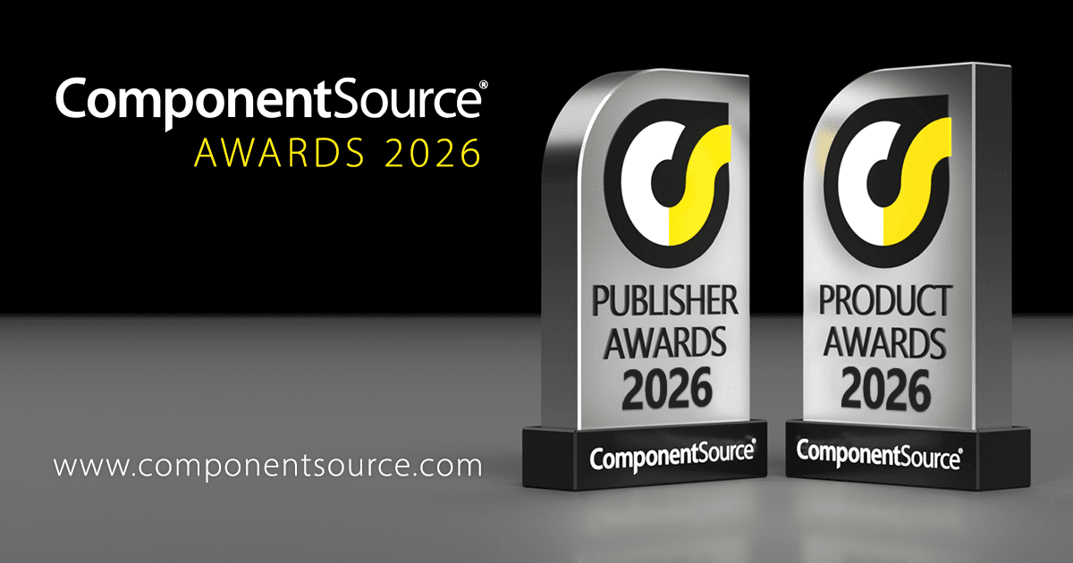 ComponentSource 2026年アワード受賞者発表