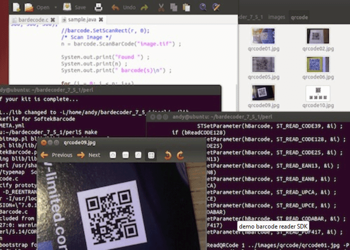 Softek Barcode Reader Toolkit for Linux 商品画像