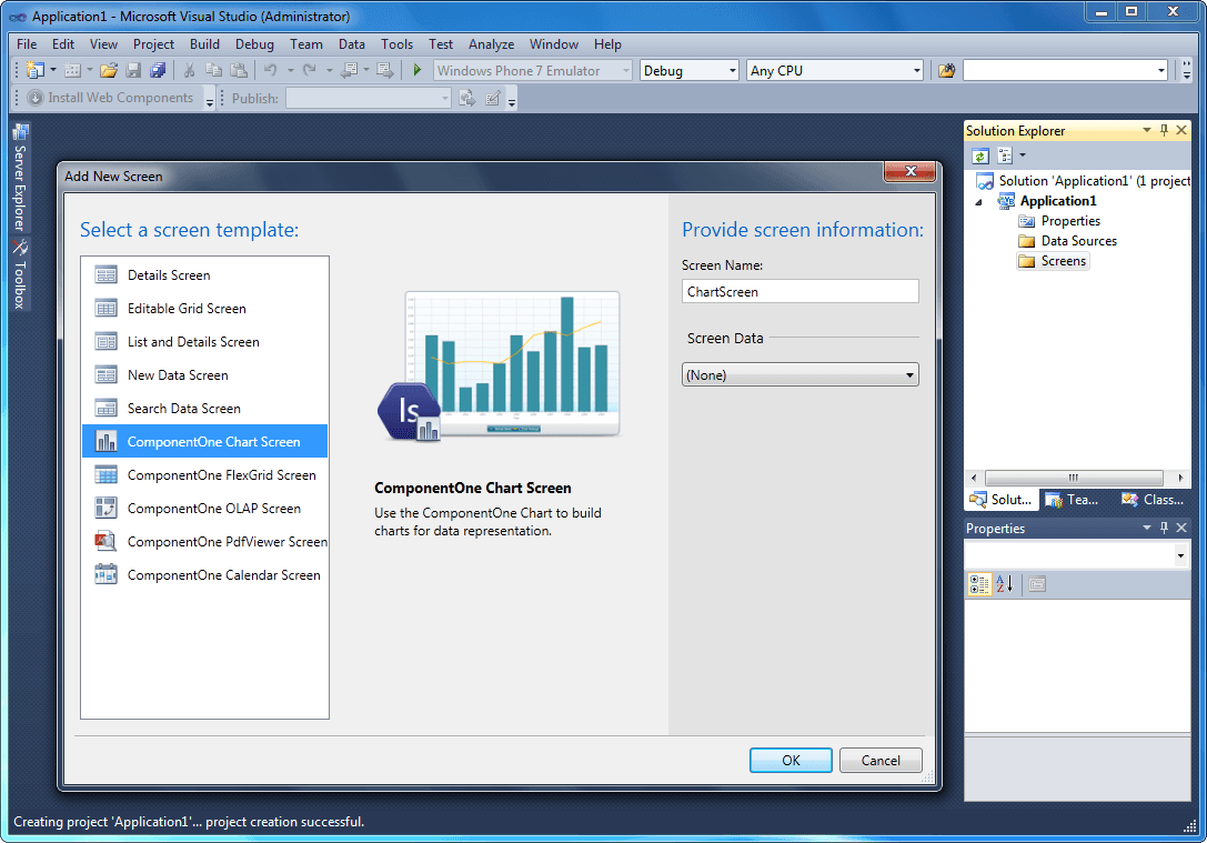 ComponentOne Studio for LightSwitch がリリースされました