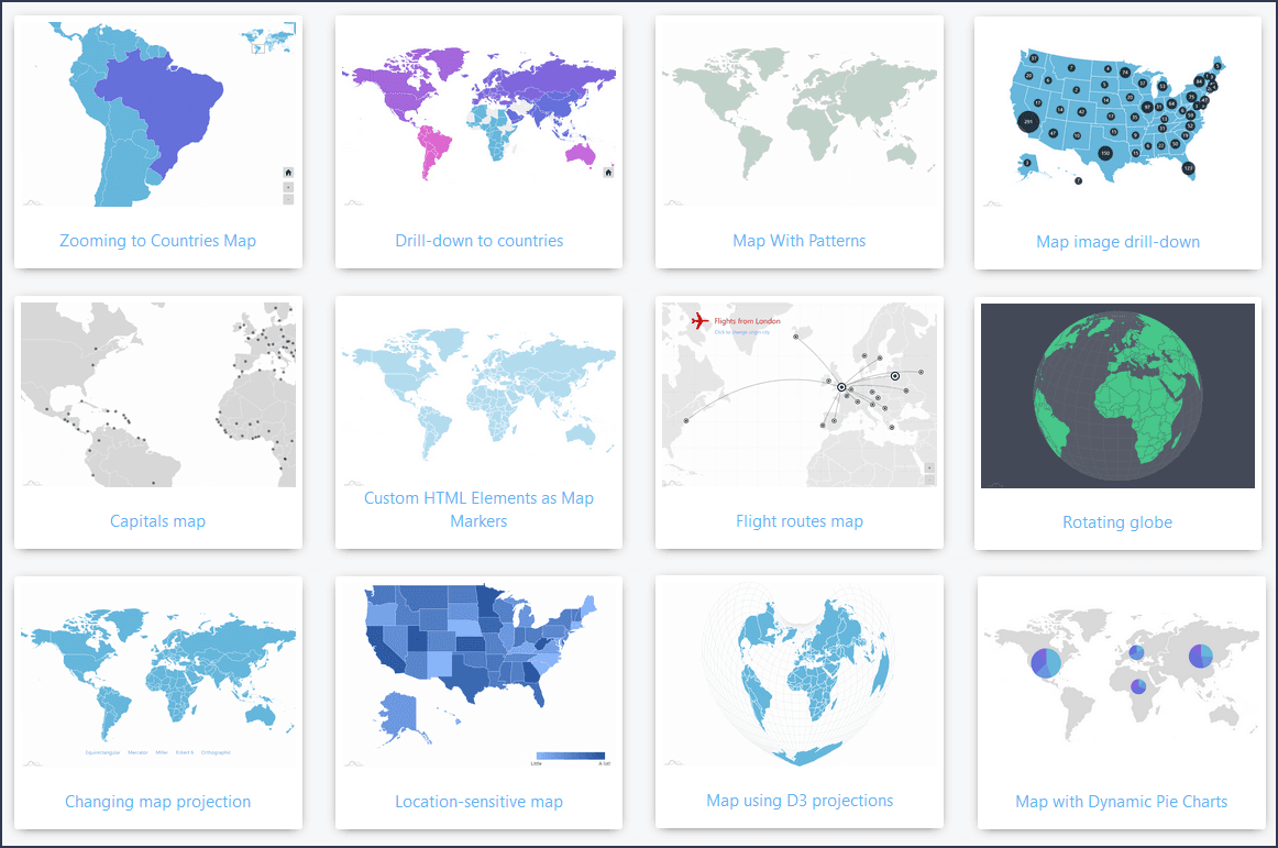 amCharts 5: Maps（英語版） 商品画像