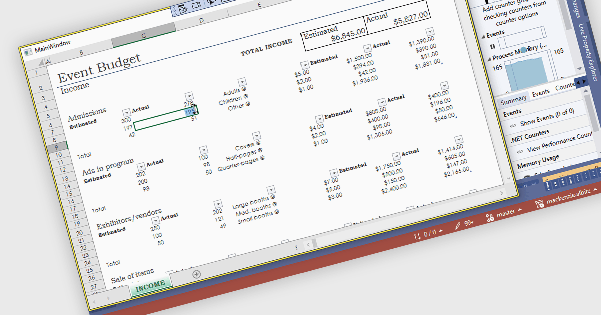 WPF Excel XLSXビューアをデスクトップアプリに追加