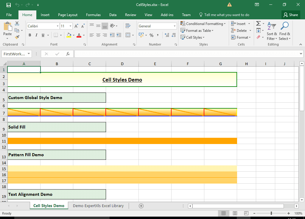 ExpertXLS Excel Library for .NET（英語版） 商品画像