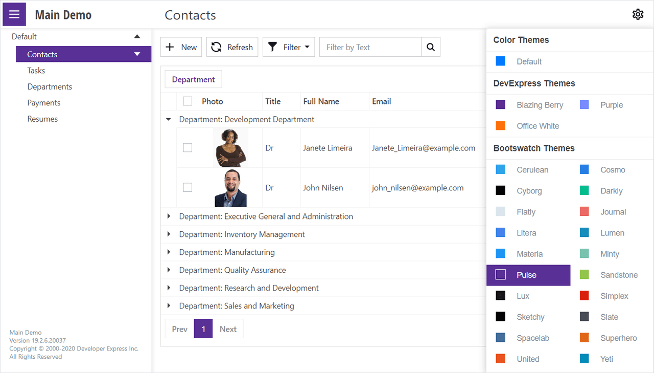 DevExpress Blazor UI Layout and Design Controls 商品画像
