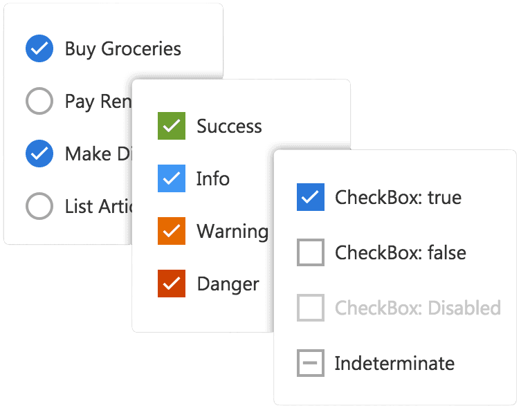 Syncfusion Blazor UI Selection Controls 商品画像
