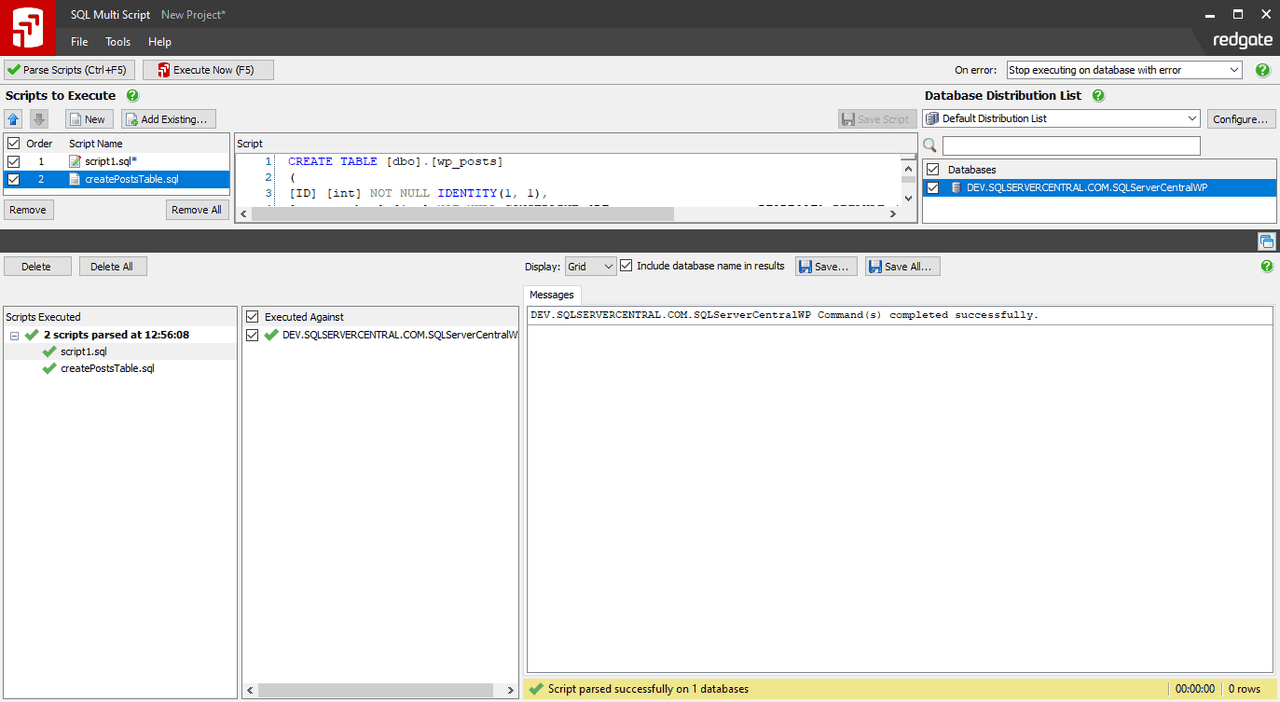 SQL Multi Script （英語版） 商品画像
