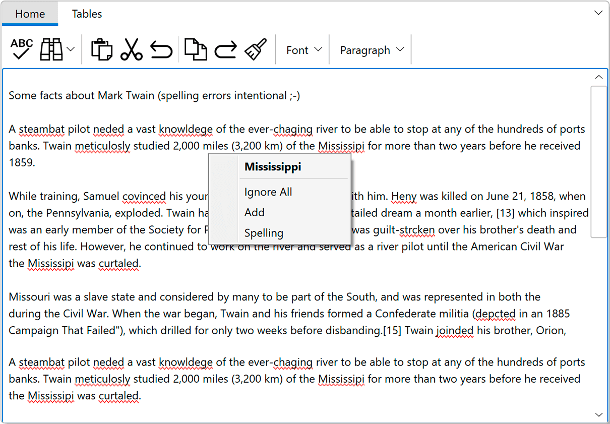 ComponentOne WPF SpellChecker 商品画像