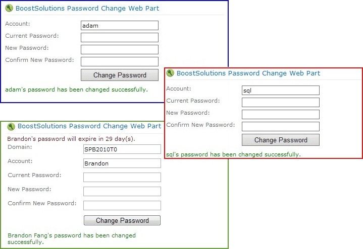SharePoint Password Change and Reset Pack（英語版+日本語版） 商品画像