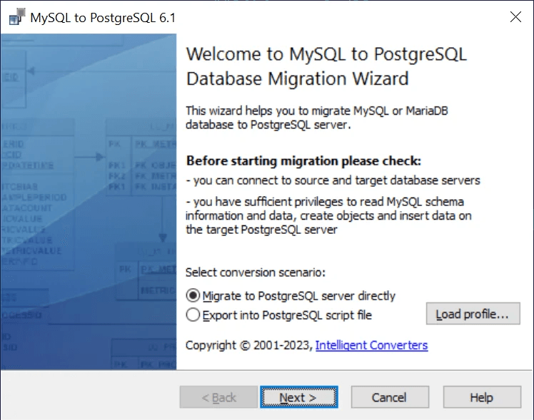 MySQL to PostgreSQL Sync 商品画像