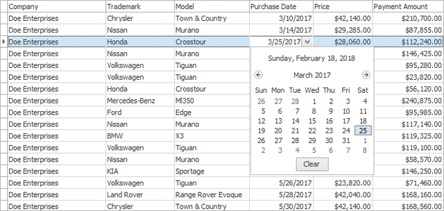DevExpress VCL Data Editors 商品画像 DevExpress VCL Data Editors 商品画像