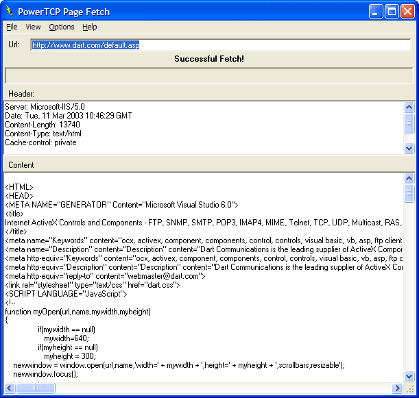 PowerTCP Web for ActiveX （英語版） 商品画像