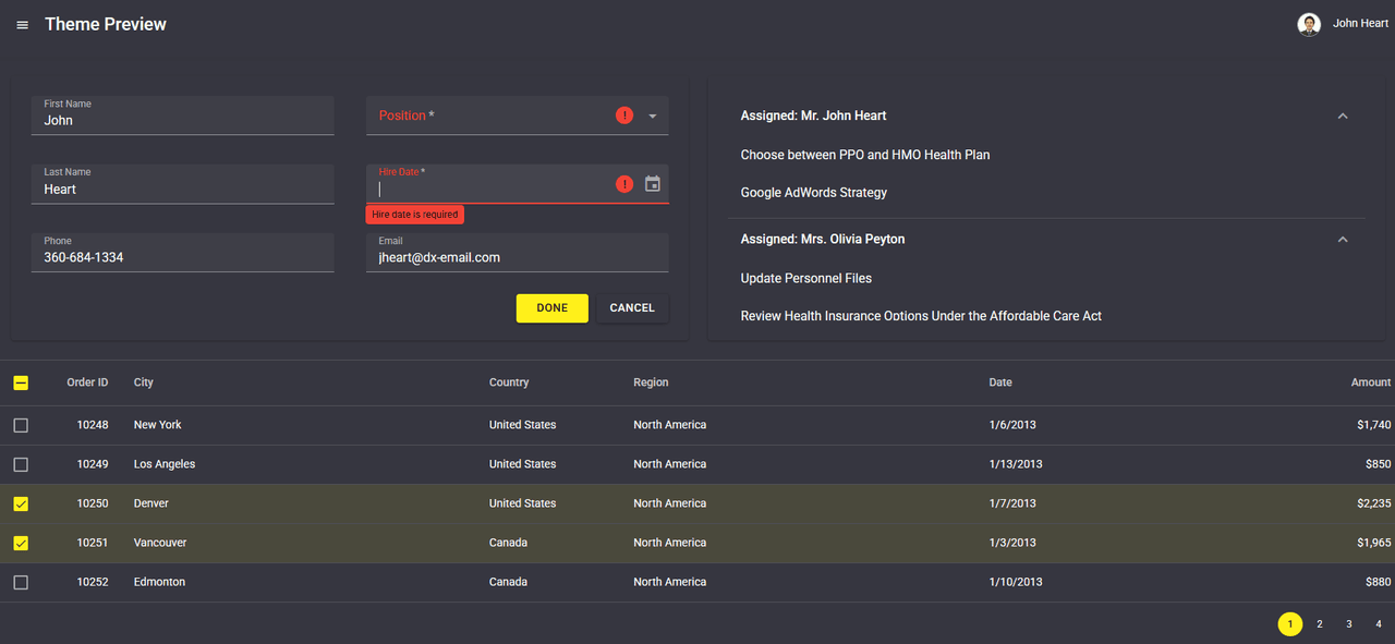 DevExtreme React UI Input Controls 商品画像 DevExtreme React UI Input Controls 商品画像