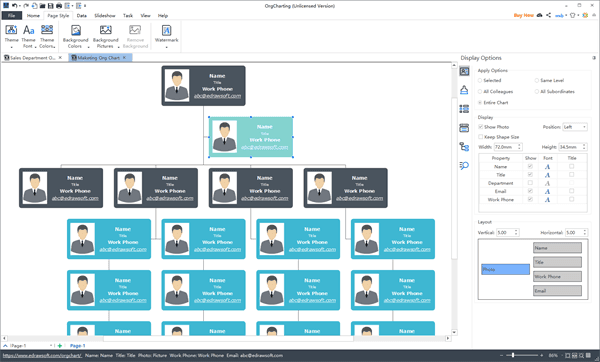 Edraw OrgCharting 商品画像