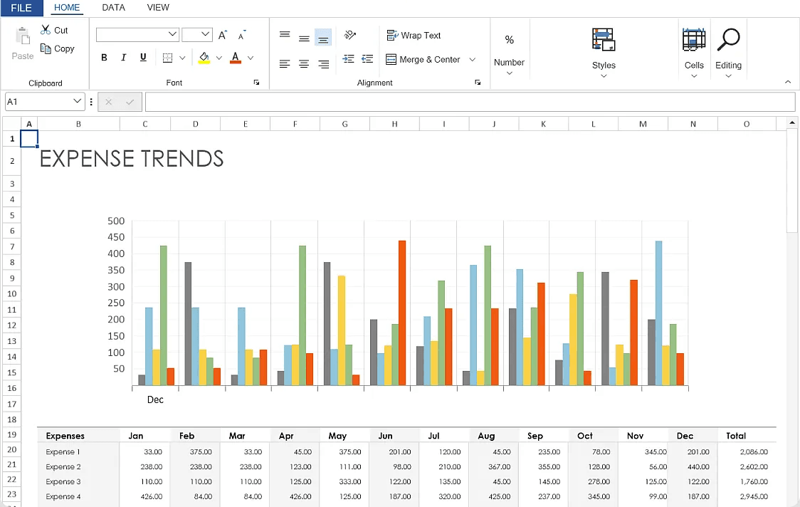 Syncfusion WPF Spreadsheet 商品画像