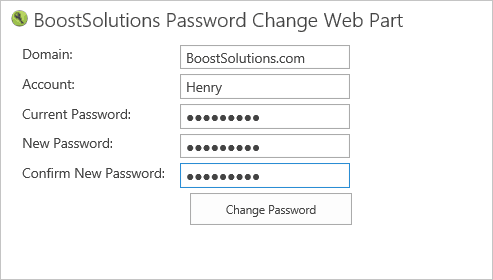 SharePoint Password Change and Expiration（英語版+日本語版） 商品画像