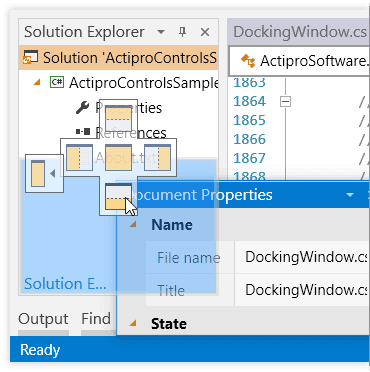 Actipro Docking & MDI for UWP（英語版） 商品画像