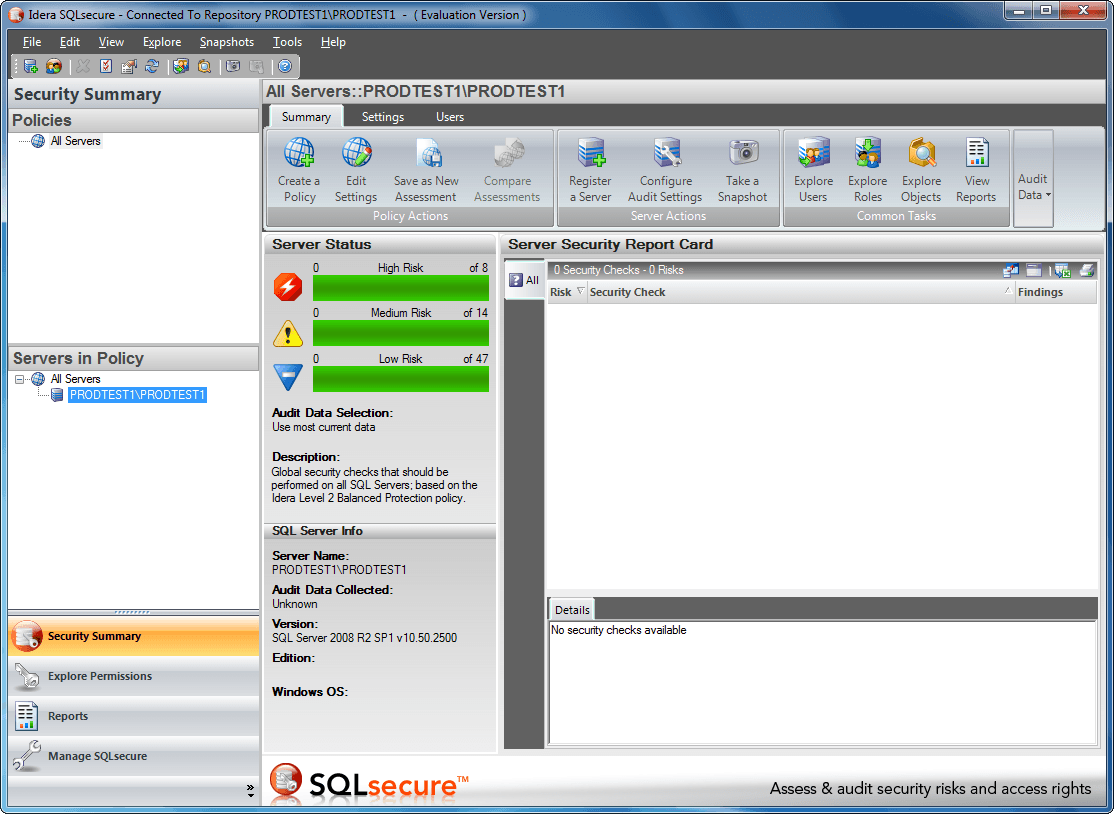 SQL Secure リリース