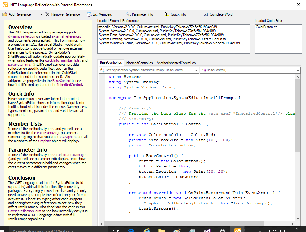 Actipro SyntaxEditor for WinForms（英語版） 商品画像