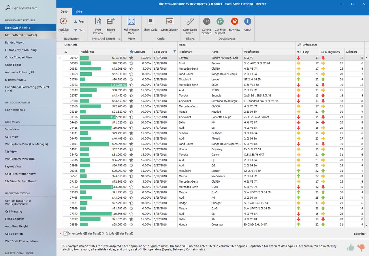 DevExpress WinForms UI Navigation Controls 商品画像