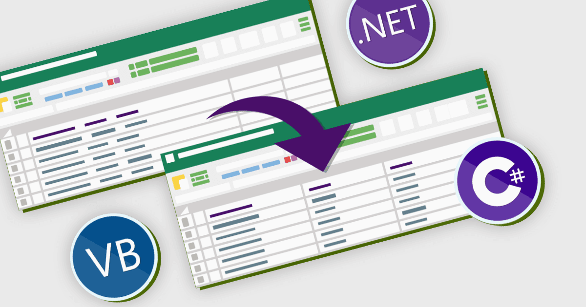 C#とVB.NETを使用してExcelでテキストを列に分割