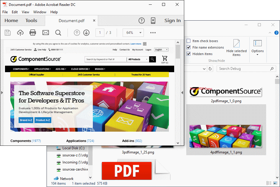 ExpertPDF Pdf Images Extractor（英語版） 商品画像