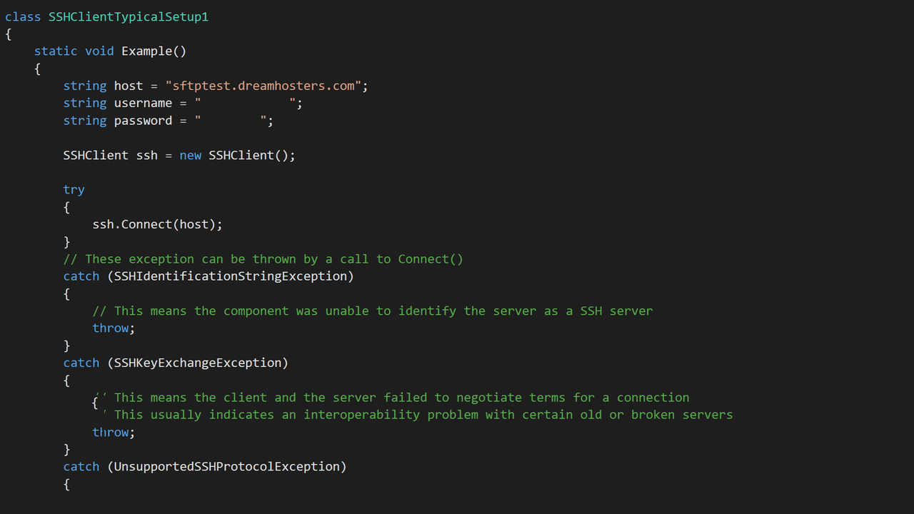 Xceed SFTP for Xamarin（英語版） 商品画像