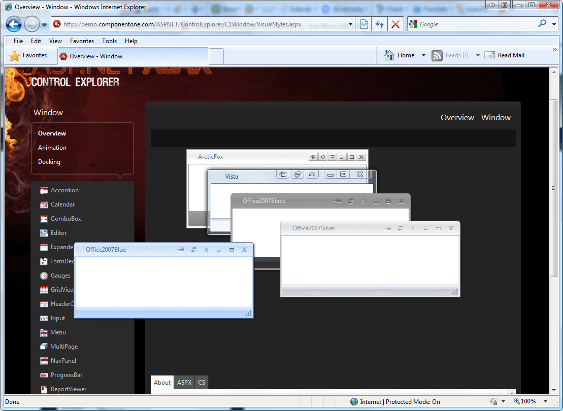 ComponentOne Studio ASP.NET Web Forms Edition（英語版） 商品画像