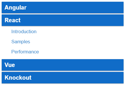 Wijmo Web Components UI Navigation Controls 商品画像 Wijmo Web Components UI Navigation Controls 商品画像