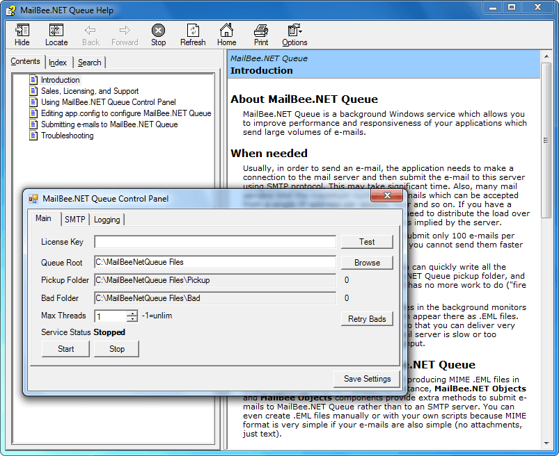 MailBee.NET Queue （英語版） 商品画像