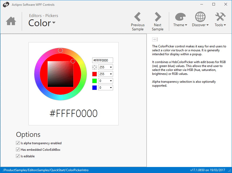 Actipro Editors for WPF（英語版） 商品画像