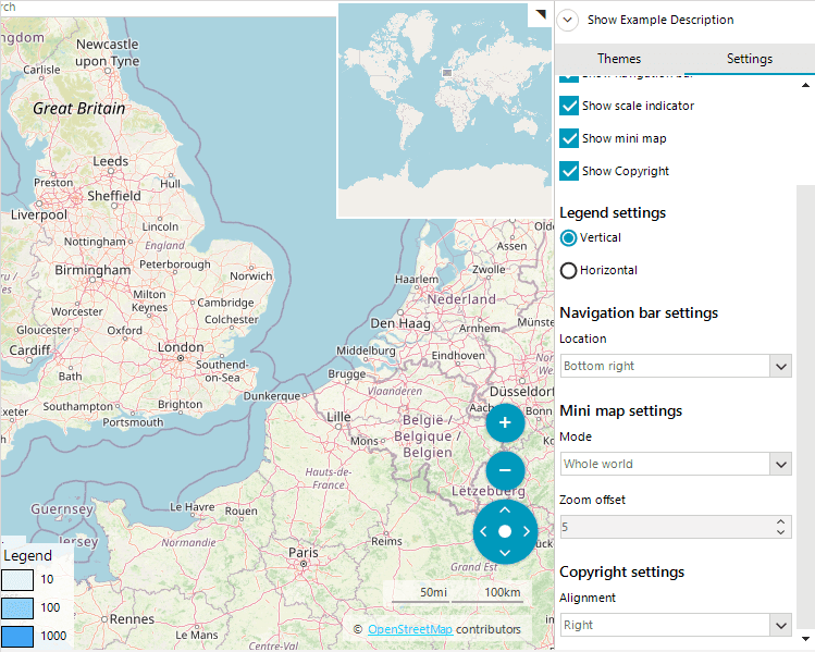 Telerik UI for WinForms Map 商品画像 Telerik UI for WinForms Map 商品画像