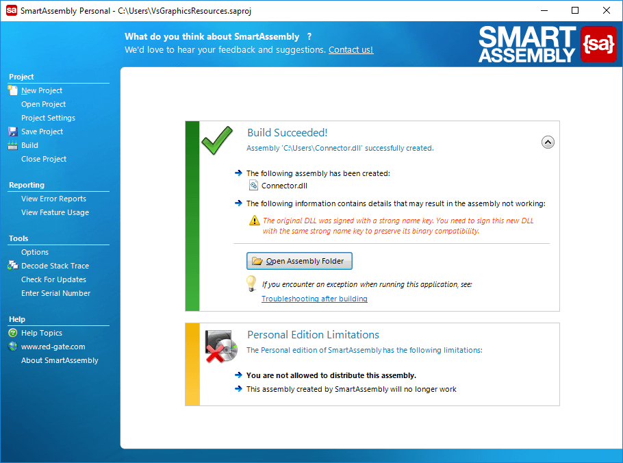 SmartAssembly 商品画像