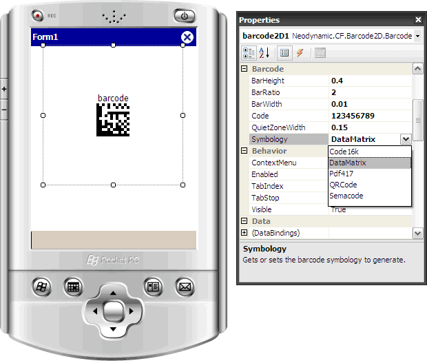 Neodynamic Barcode Professional for .NET Compact Framework 商品画像