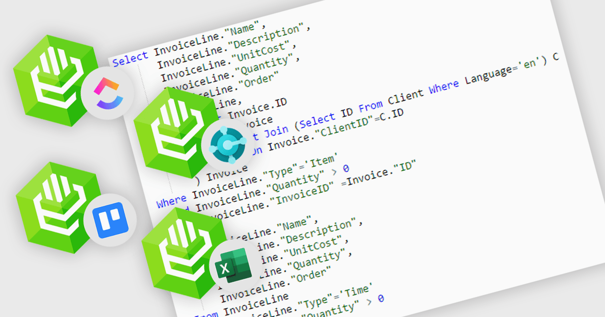 ClickUp、Trelloなどに保存されているデータに簡単にアクセス