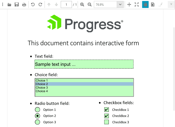 Telerik UI for WinUI PdfProcessing 商品画像