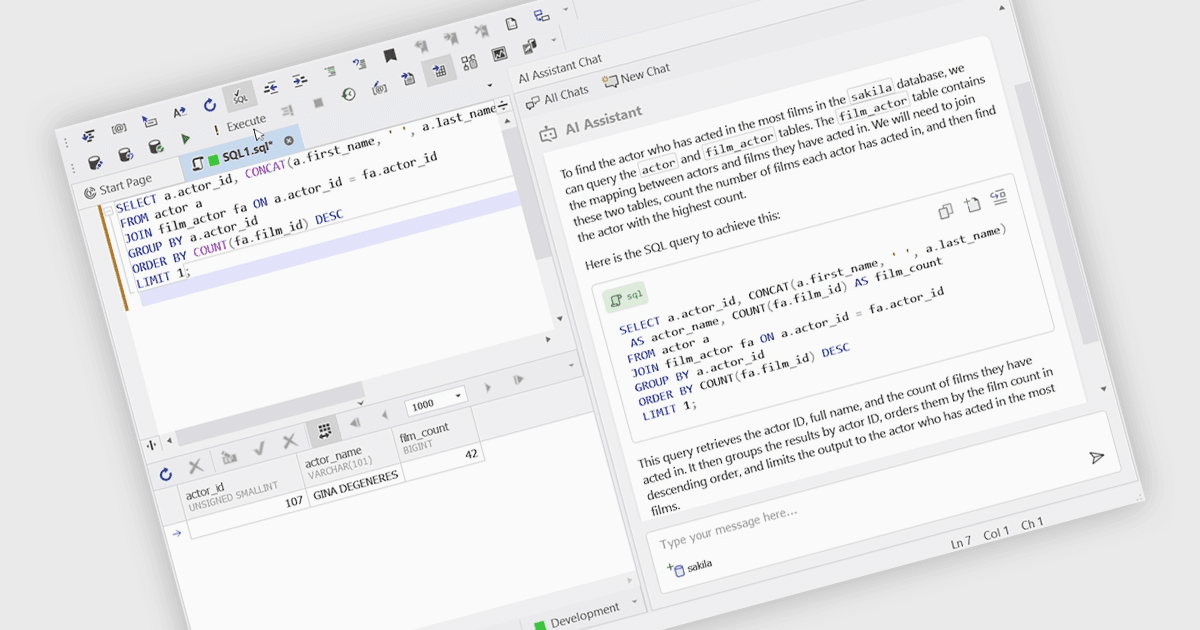 AIを使って自然言語からSQLを生成