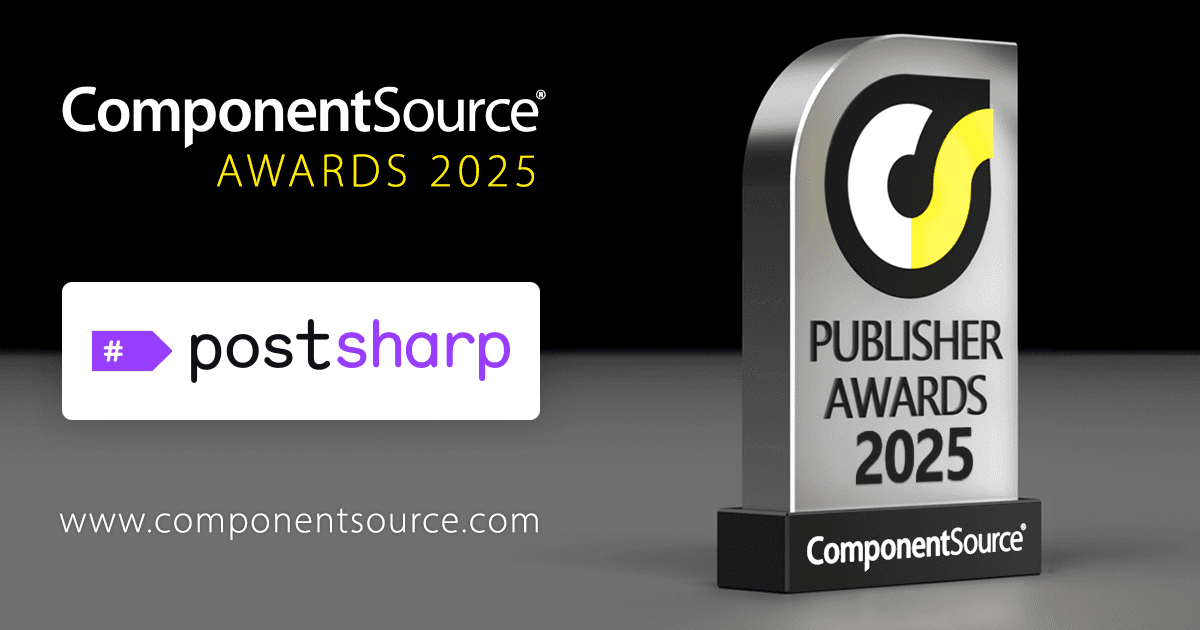 PostSharp TechnologiesがComponentSourceの賞を受賞