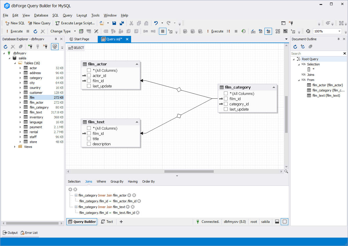 dbForge Query Builder 商品画像