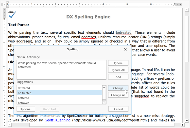 DevExpress WPF Spell Checker 商品画像 DevExpress WPF Spell Checker 商品画像