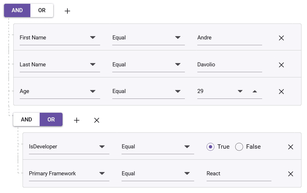 Syncfusion Blazor Query Builder 商品画像