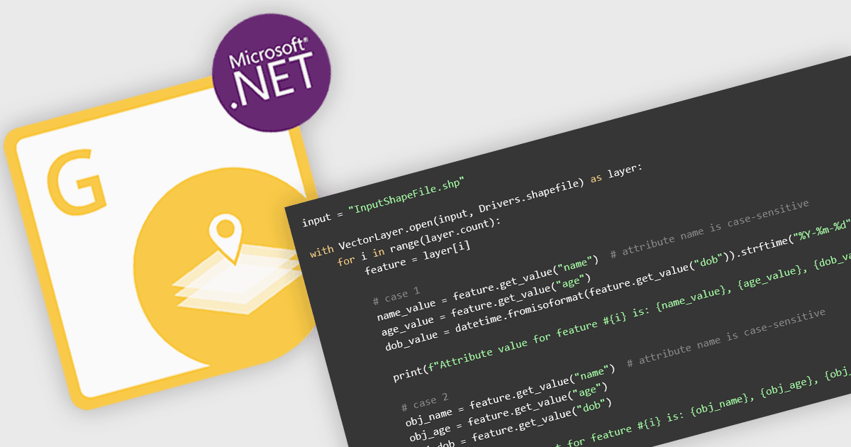 Pythonからの地理空間データを簡単に処理