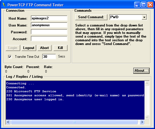 PowerTCP FTP for ActiveX （英語版） 商品画像