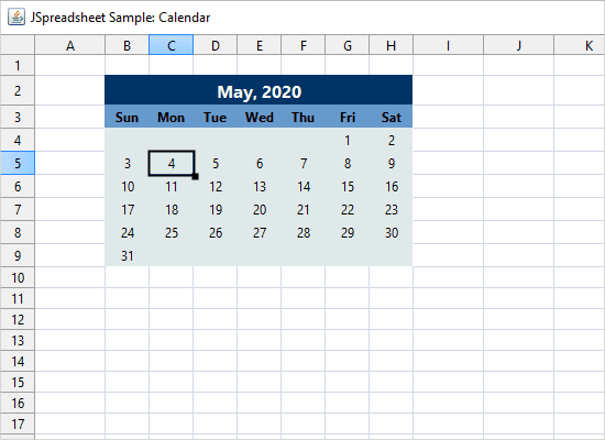 MindFusion.Spreadsheet for Java Swing（英語版） 商品画像