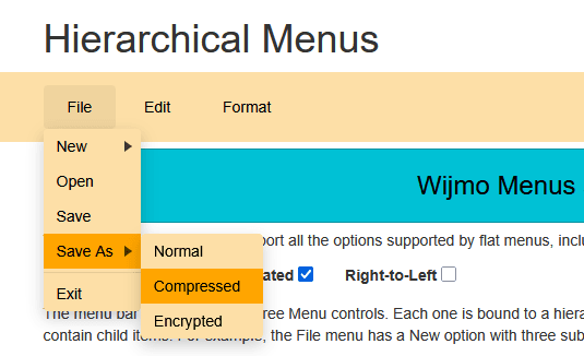 Wijmo Vue UI Navigation Controls 商品画像 Wijmo Vue UI Navigation Controls 商品画像