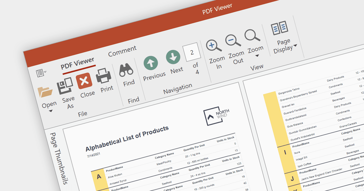 ユーザーがWPFアプリでPDFを表示可能