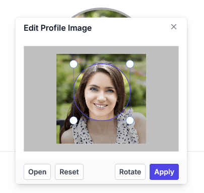 Syncfusion React Image Editor 商品画像