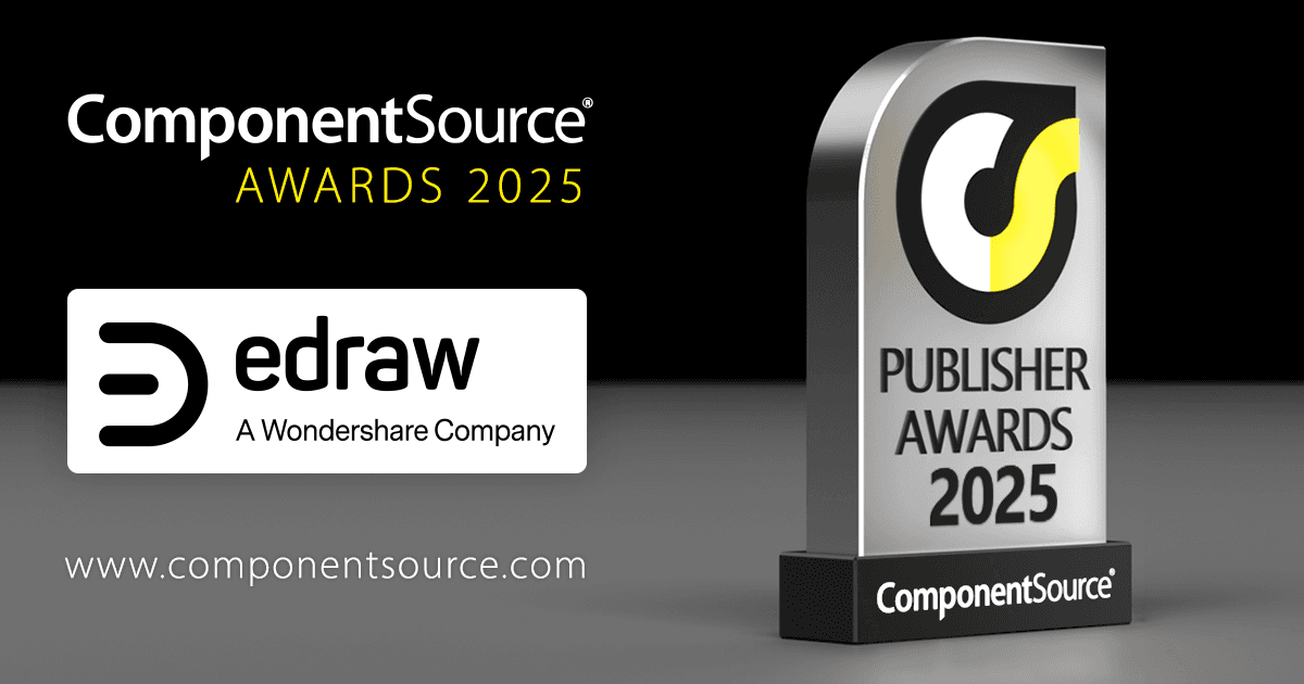 EdrawがComponentSourceの賞を受賞